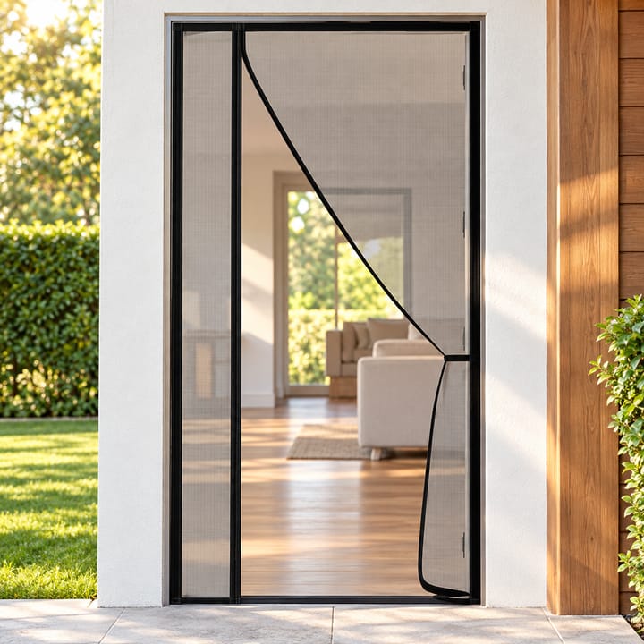 Fiberglass Magnetic Screen Door