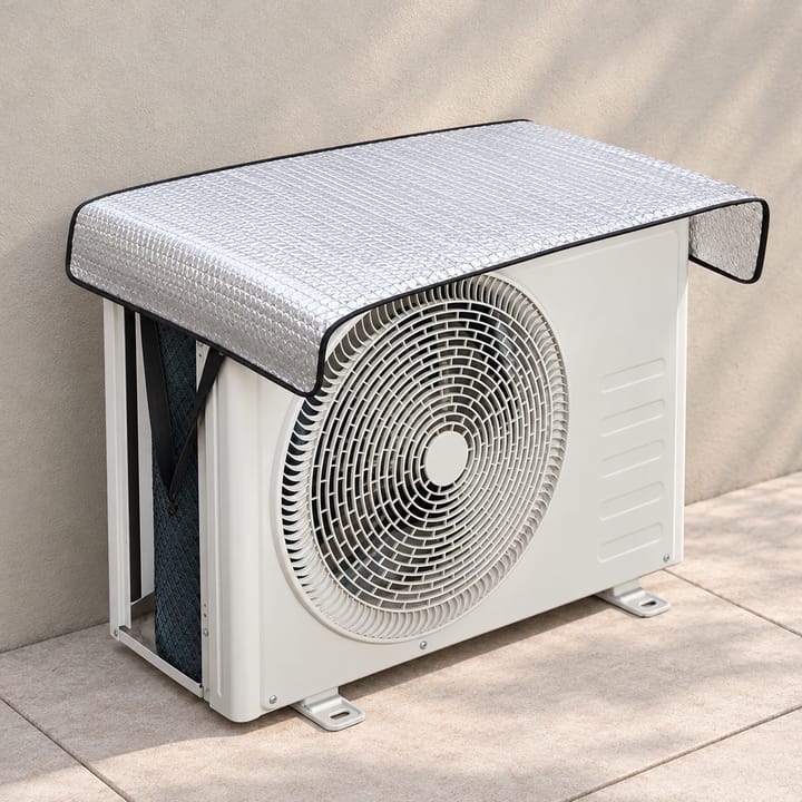 Shield Window AC Cover, With hook-and-loop straps